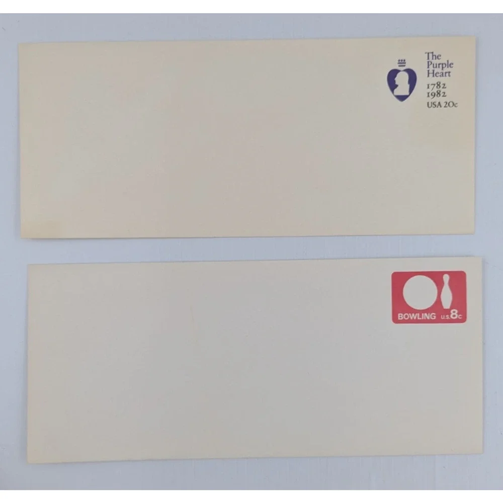 United States Postal Stationery Unused Envelopes Assorted Lot of 8